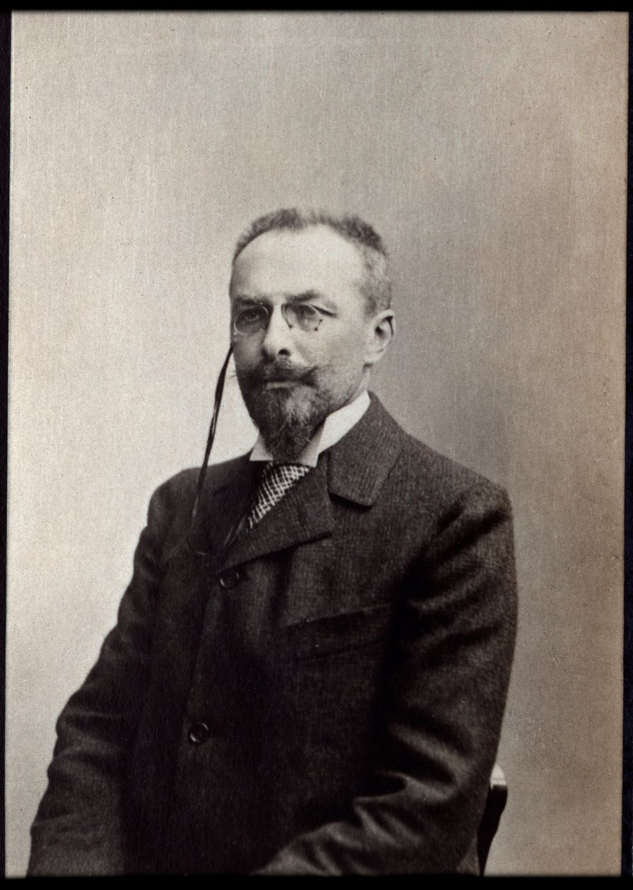 Jules Mary (1851-1922) francia író portréja. alkotó: French Photographer