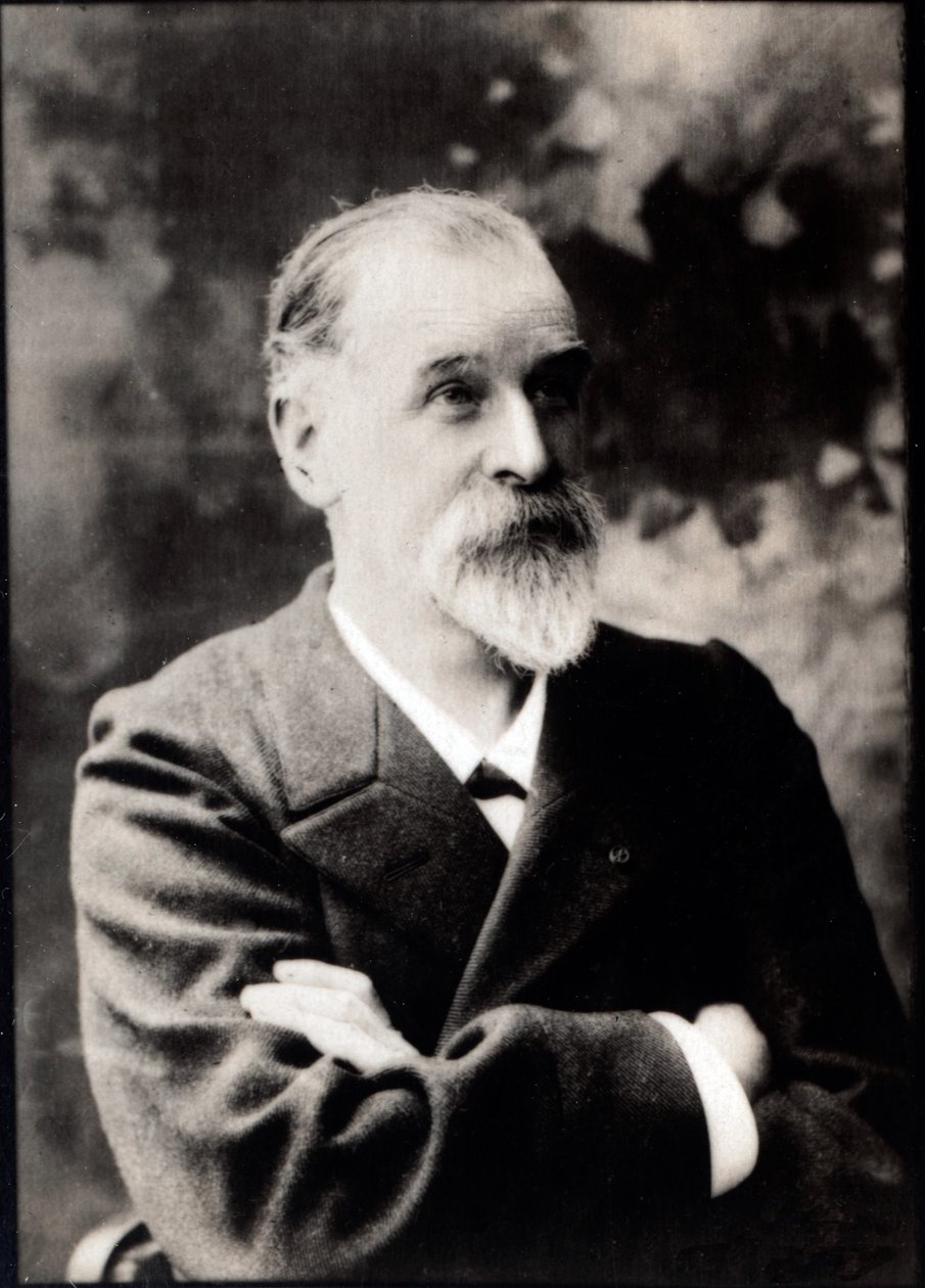 Just Lucas Championniere (1843-1913) francia sebész portréja. alkotó: French Photographer