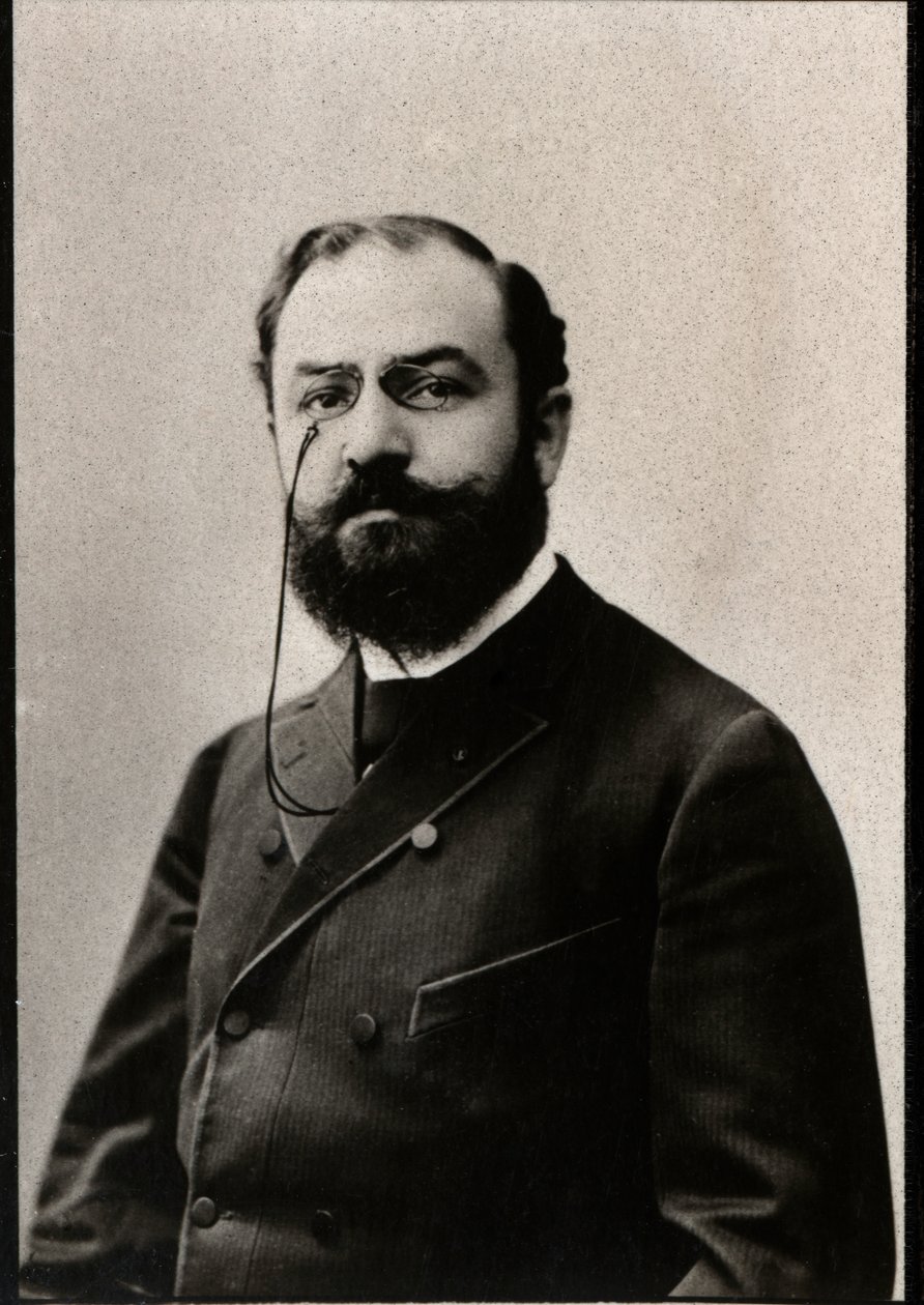 Leon Bourgeois (1851-1925) francia politikus portréja. alkotó: French Photographer