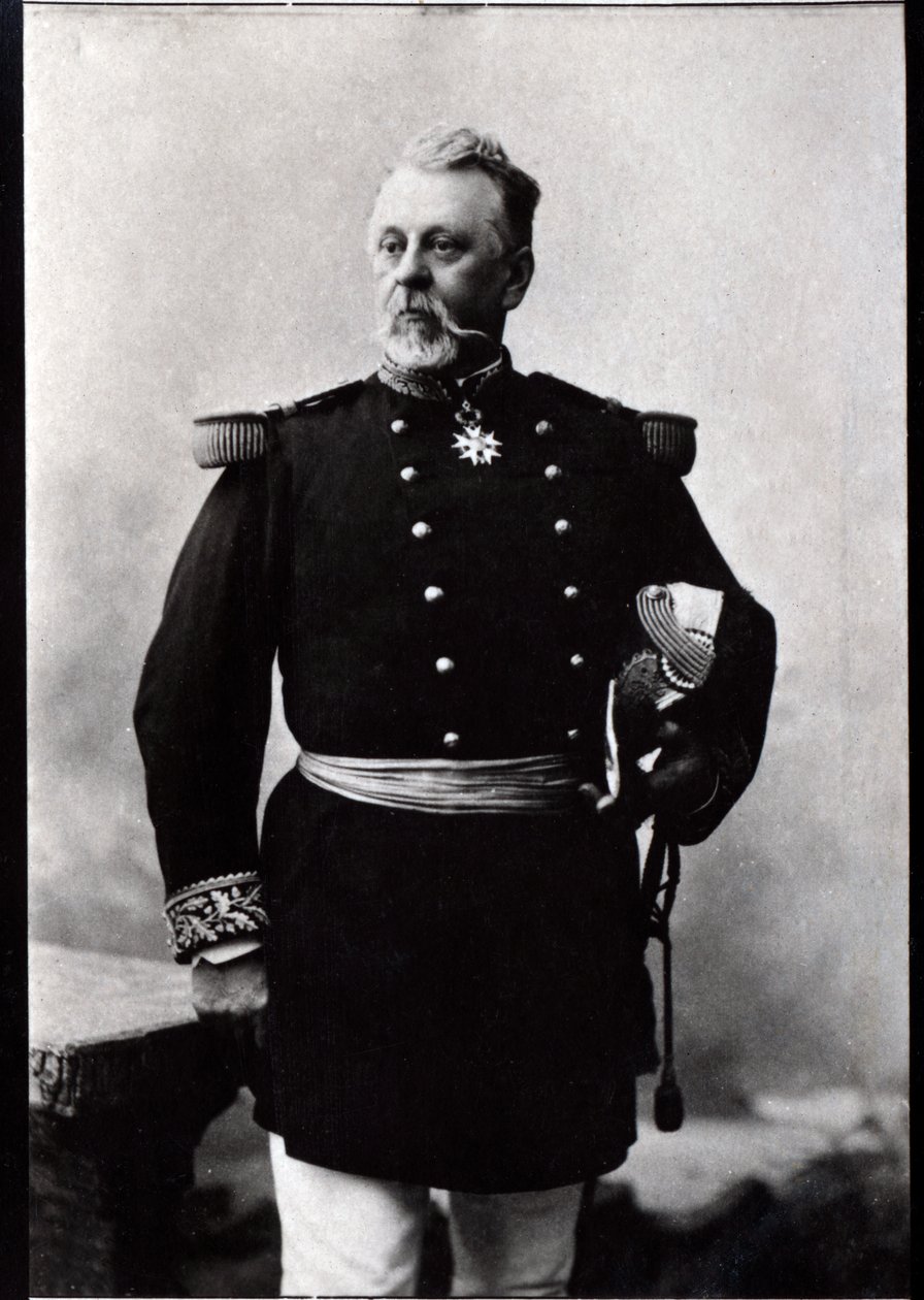 Leon de Poilloue de Saint Mars (1832-1897), francia tábornok portréja. alkotó: French Photographer