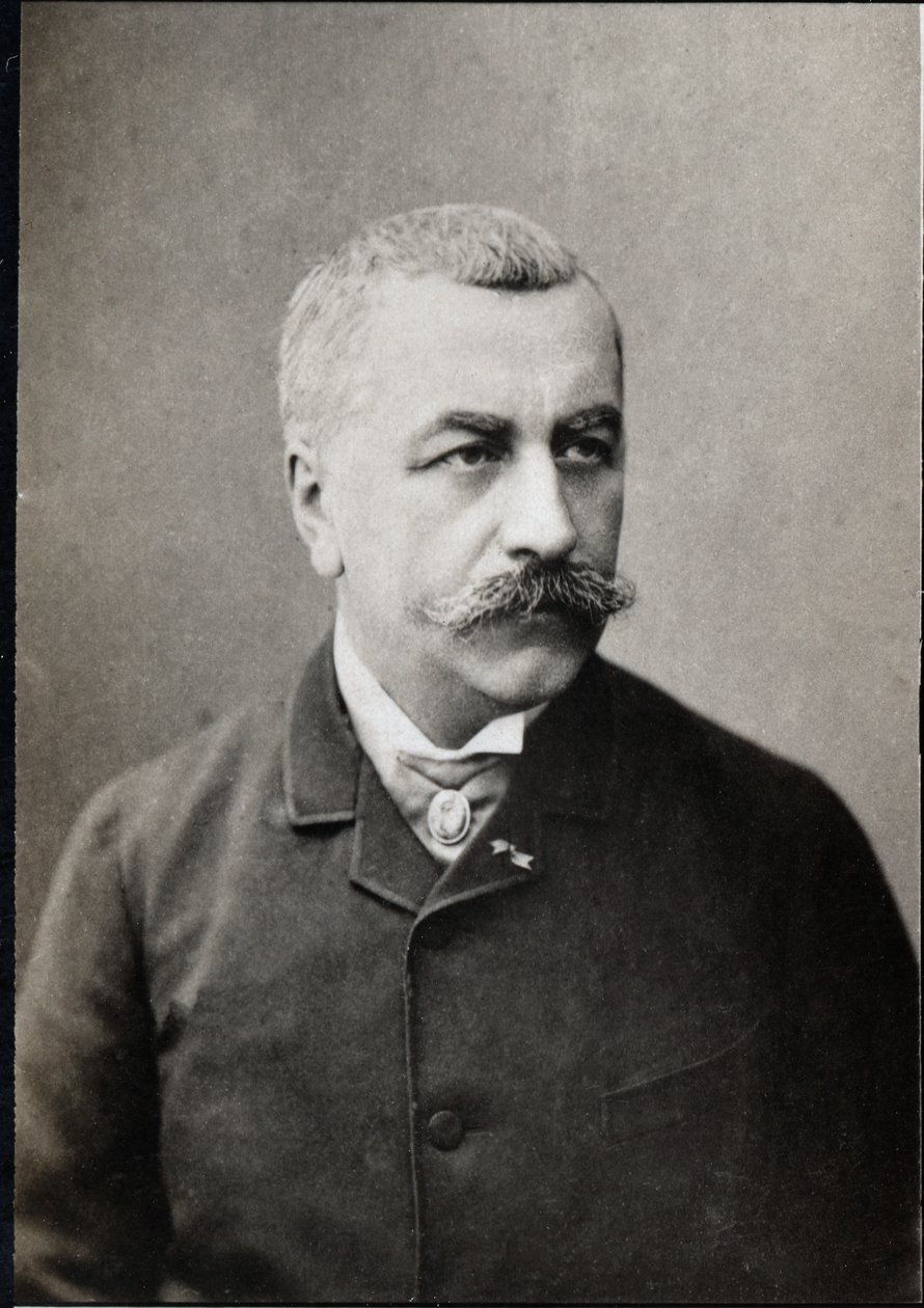 Louis Andrieux (1840-1931) francia politikus portréja. alkotó: French Photographer