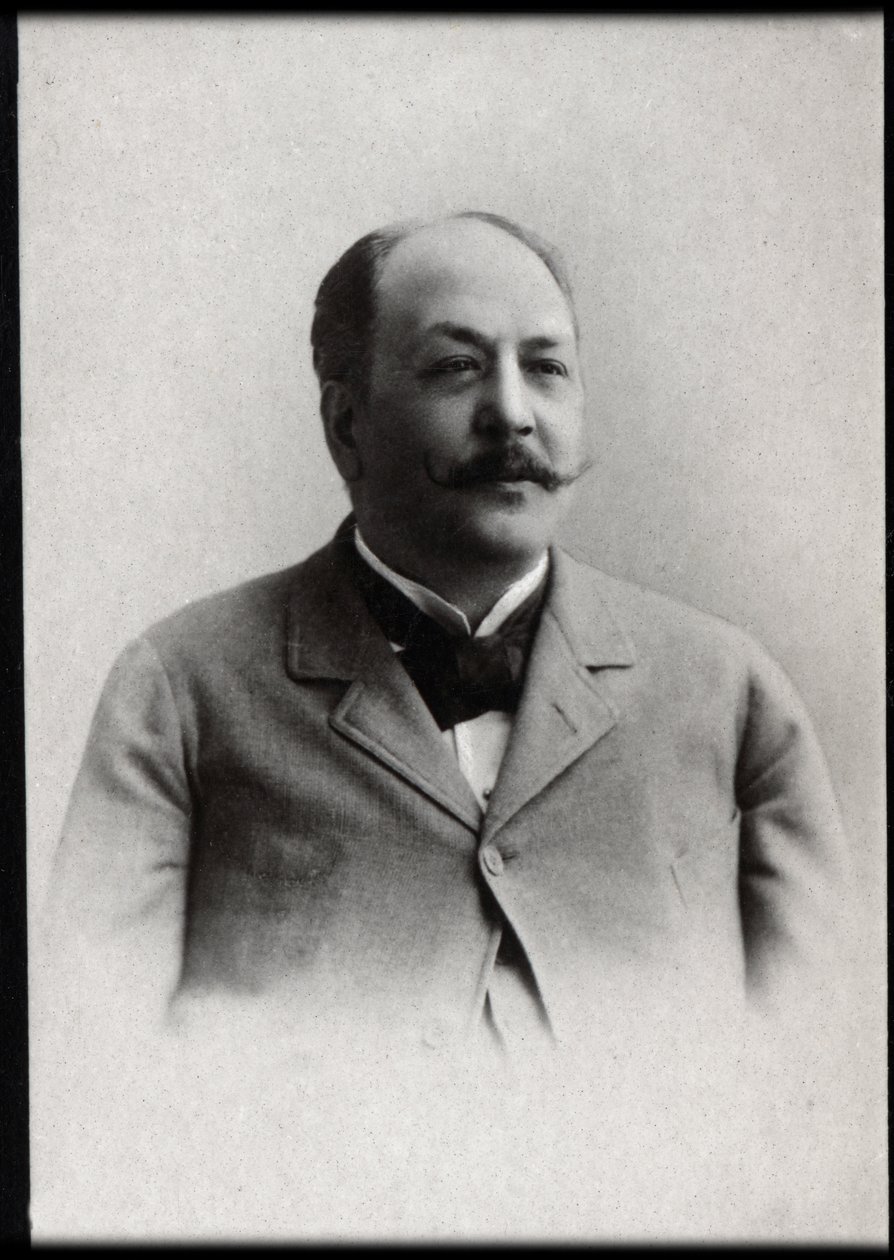 Louis Varney (1844-1908) francia zeneszerző portréja. alkotó: French Photographer