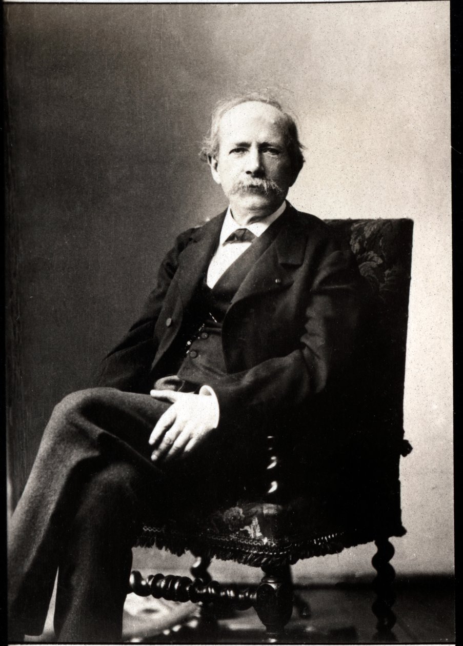 Marcellin Berthelot (1827-1907) francia kémikus és politikus portréja. alkotó: French Photographer