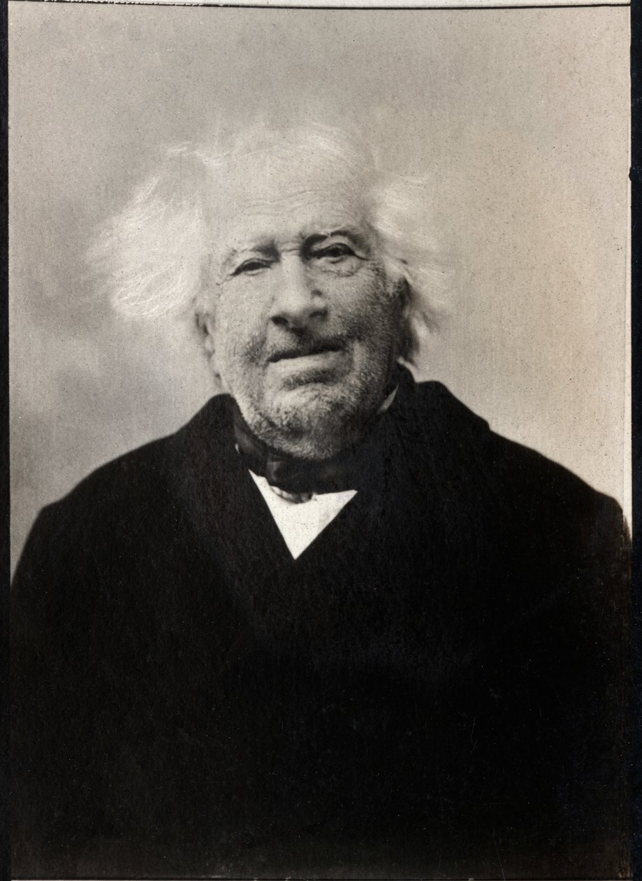 Michel Eugene Chevreul (1786-1889) francia kémikus portréja. alkotó: French Photographer