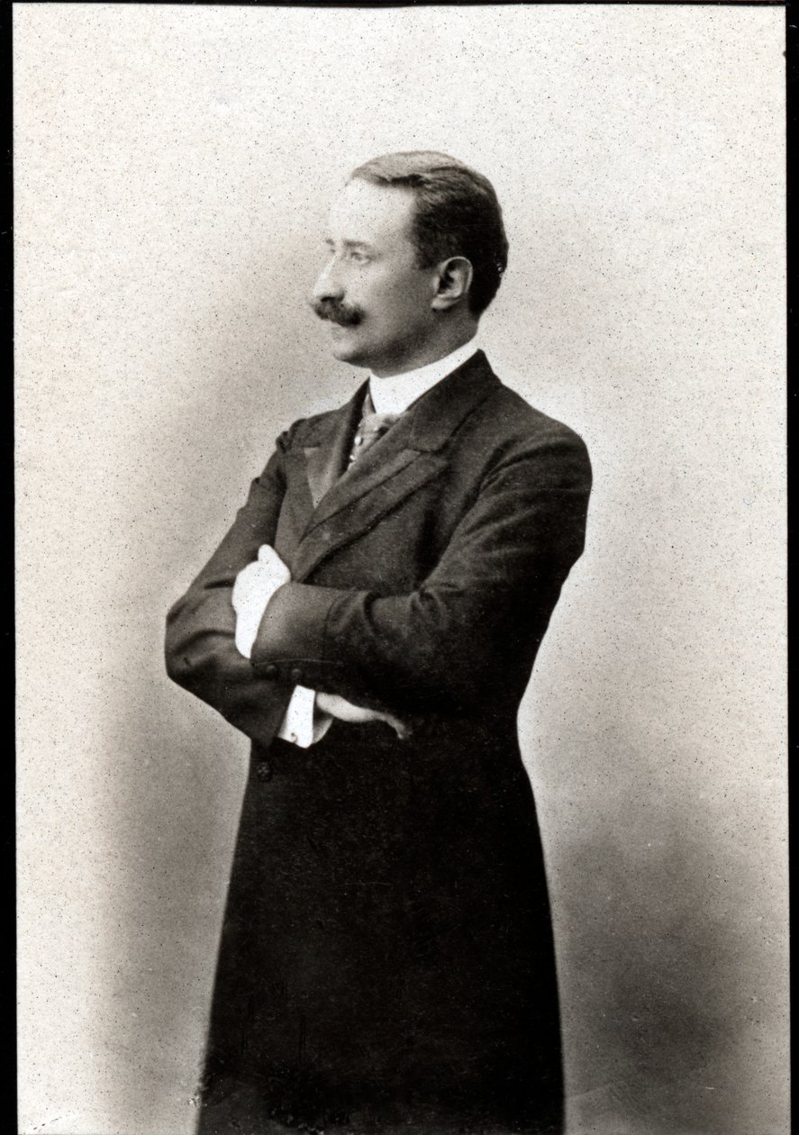 Paul Deschanel (1855-1922) francia államférfi portréja. alkotó: French Photographer