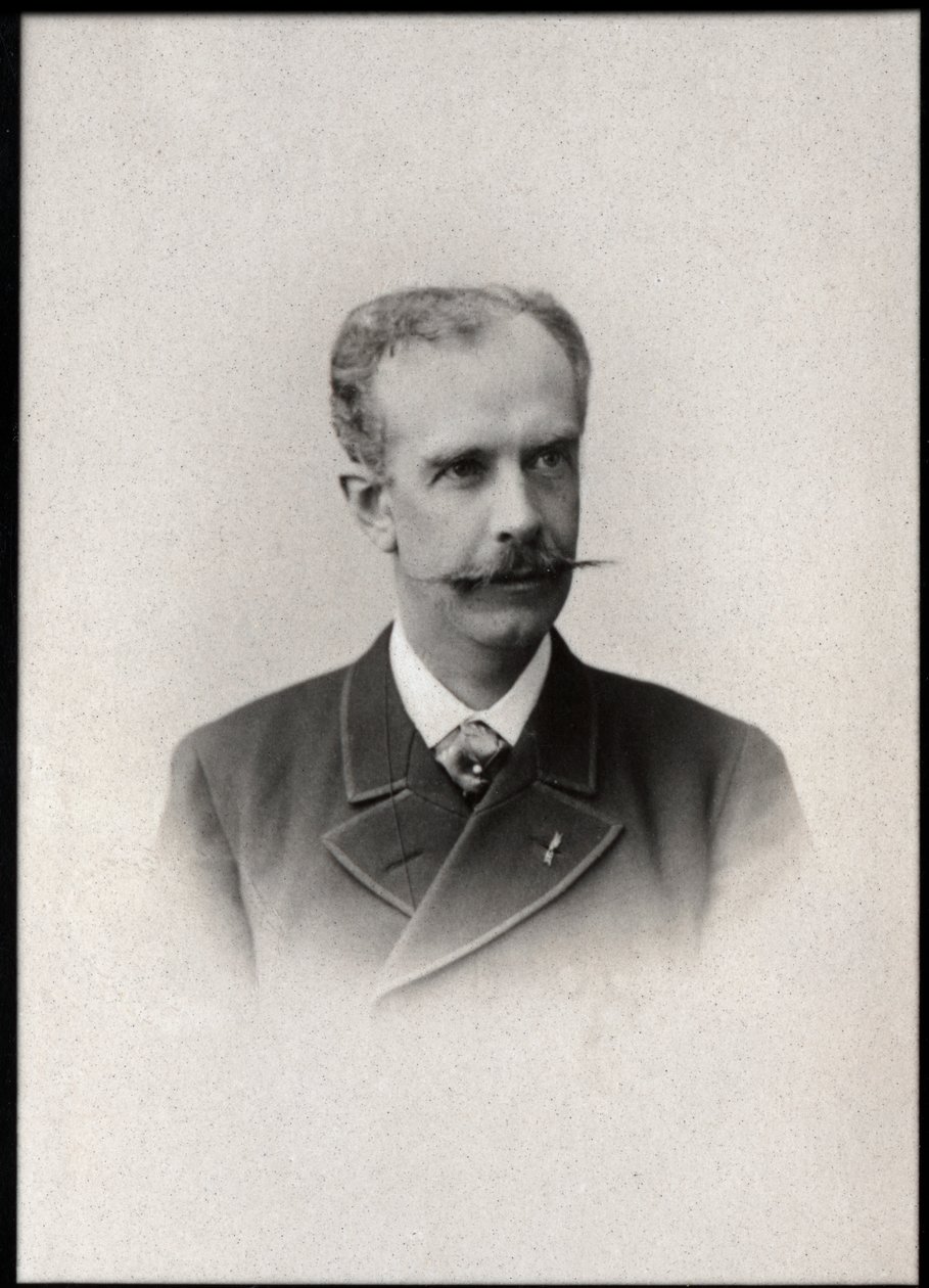Paul Gabriel Othenin dHaussonville (1843-1924) francia politikus és író portréja. alkotó: French Photographer