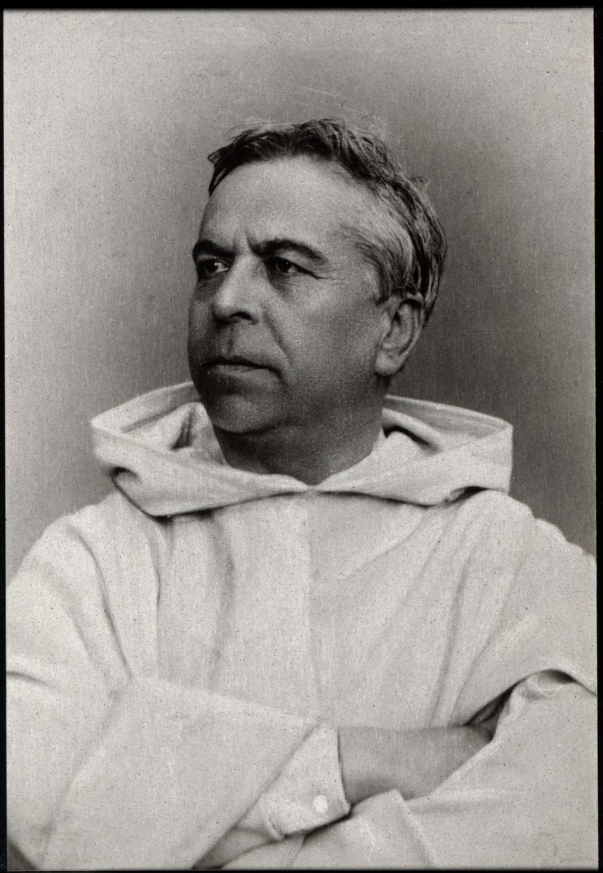 Pere Henri Didon (1840-1900) francia domonkos prédikátor, író és oktató portréja. alkotó: French Photographer