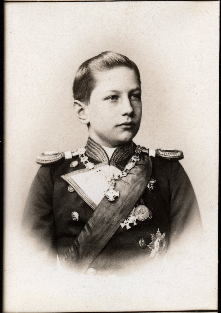Adalbert porosz herceg portréja (1884-1948) alkotó: French Photographer