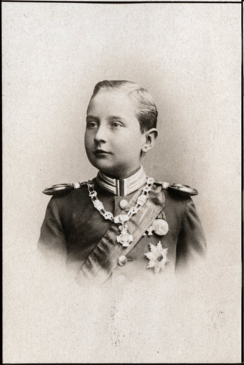 Augusztus Vilmos porosz herceg (1887-1949) portréja. alkotó: French Photographer