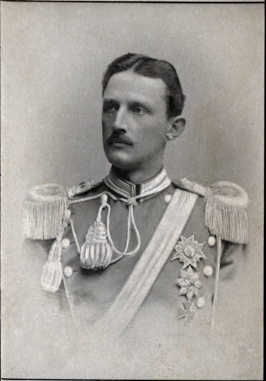 Carl svéd herceg (1861-1951) portréja. alkotó: French Photographer