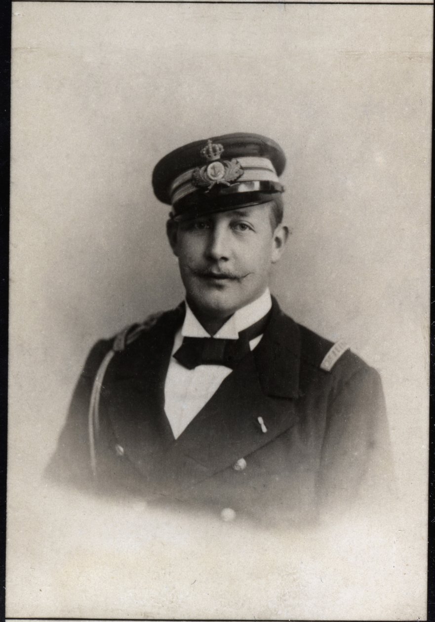 György görög és dán herceg portréja (1869-1957). alkotó: French Photographer