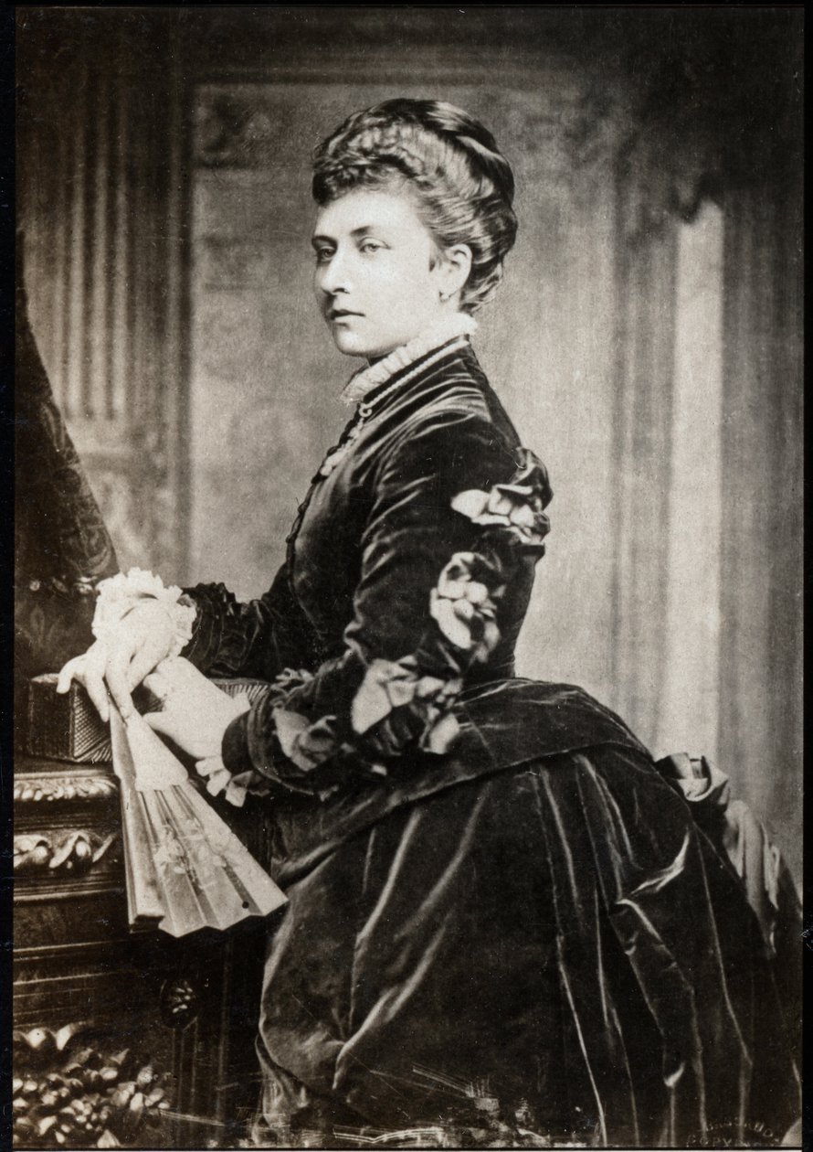 Louise hercegnő (1848-1939) portréja. alkotó: French Photographer