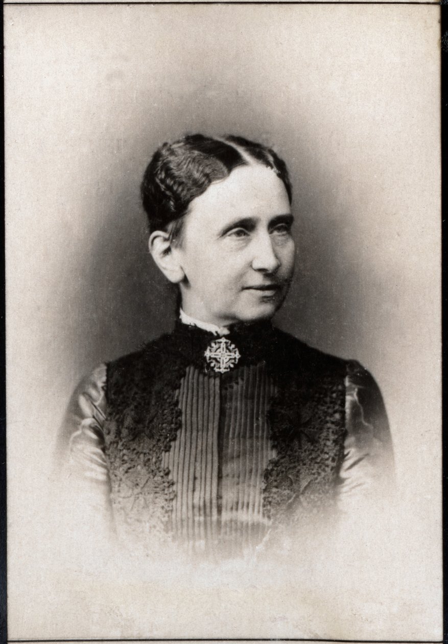 Lujza porosz hercegnő (1838-1923), badeni nagyhercegnő portréja. alkotó: French Photographer