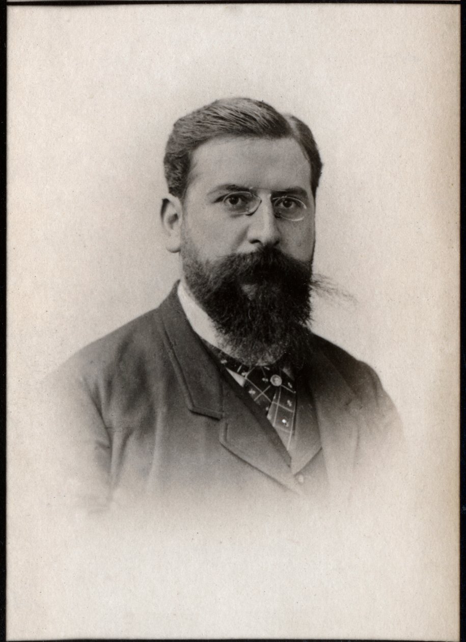 Raoul Pugno (1852-1914) francia zeneszerző, tanár, orgonaművész és zongoraművész portréja. alkotó: French Photographer