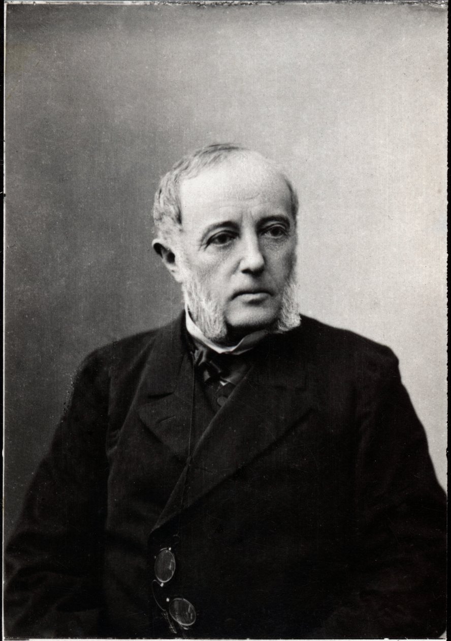 René Goblet (1828-1905) francia politikus portréja. alkotó: French Photographer