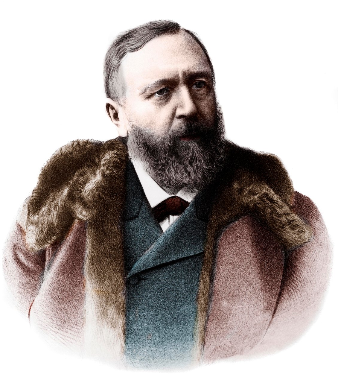 Richard von Krafft Ebing (1840-1902) német neuropszichiáter portréja. alkotó: French Photographer