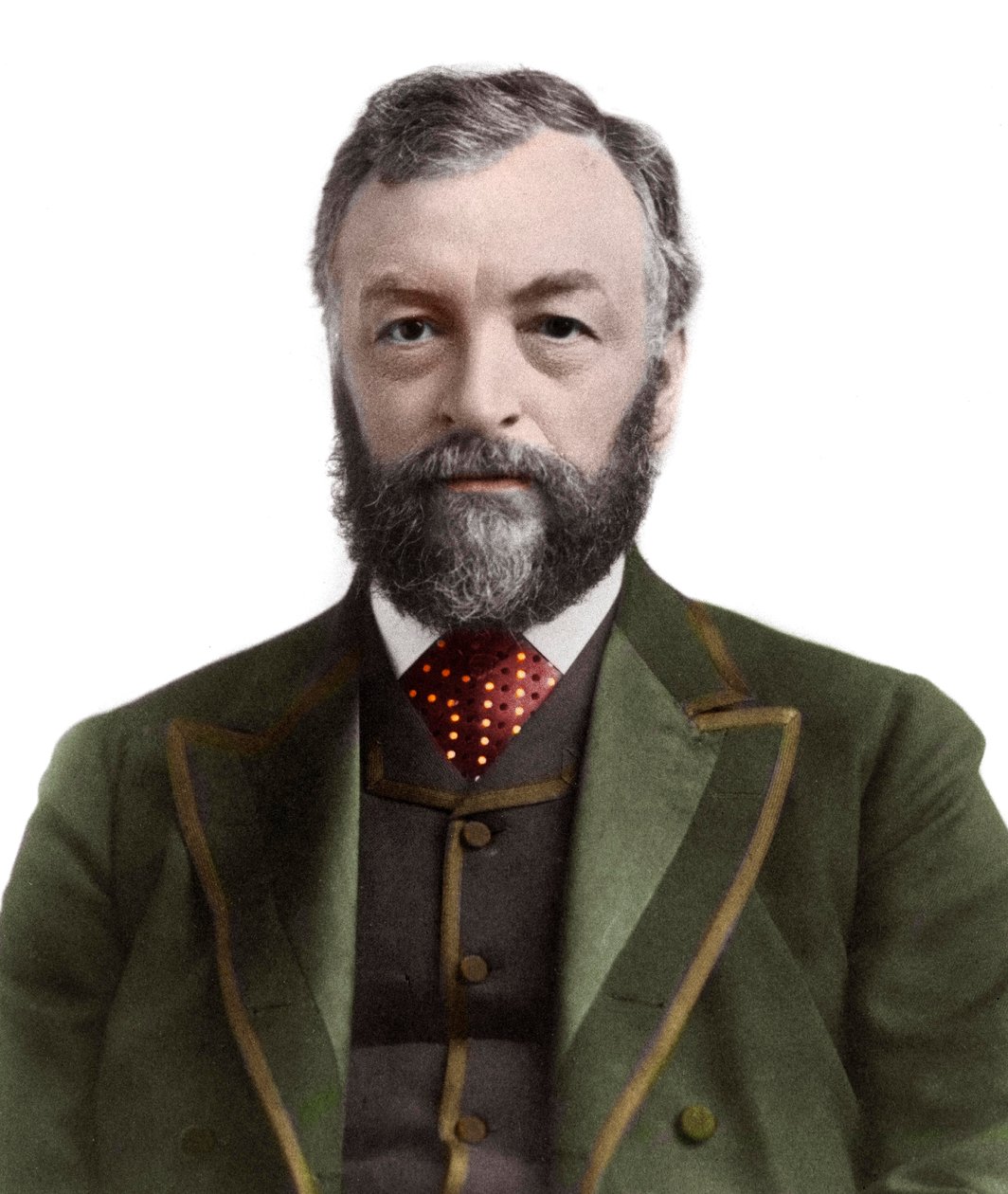 Samuel Pierpont Langley (1834-1906) portréja. Amerikai csillagász és repülőgép-úttörő. alkotó: French Photographer