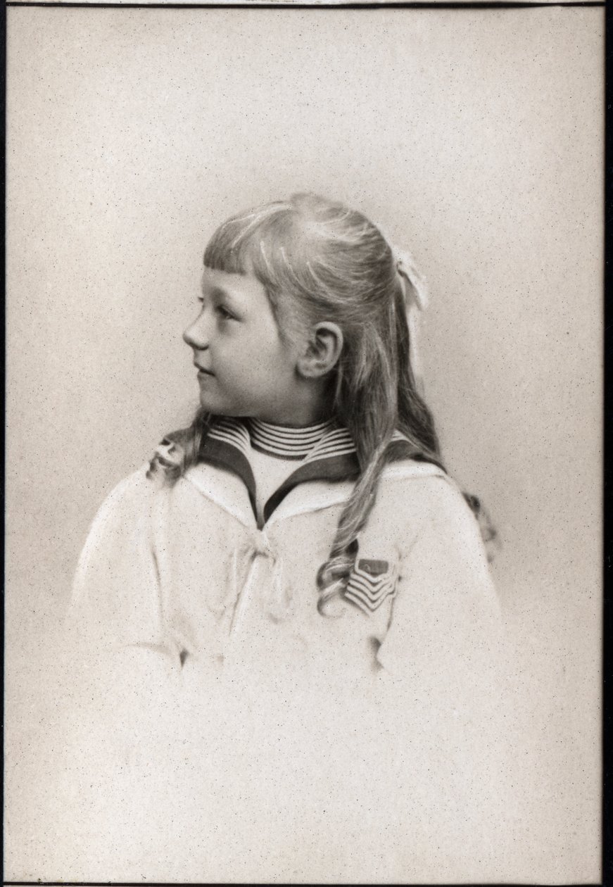 A porosz Victoria Louise portréja (1892-1980). alkotó: French Photographer