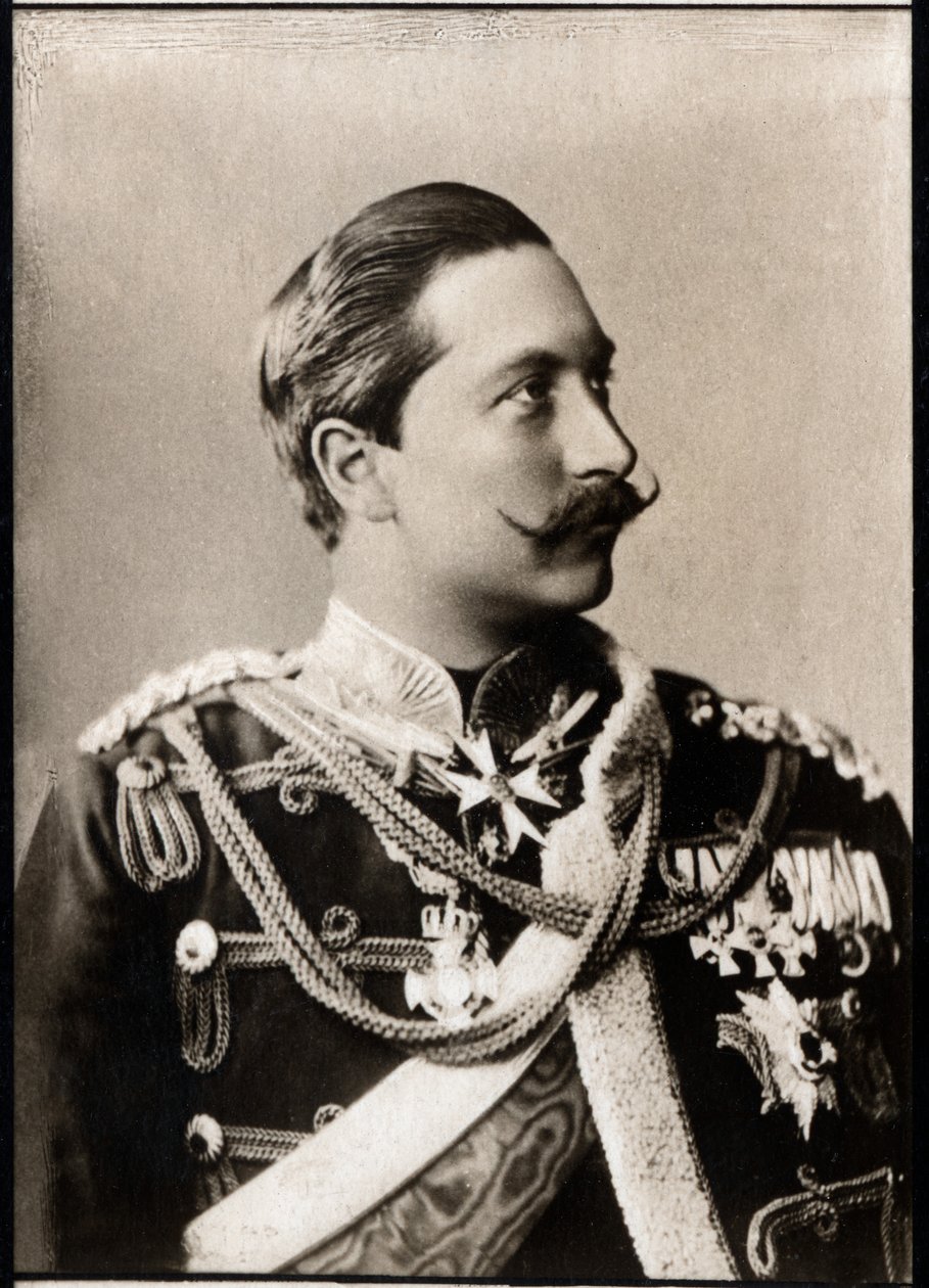 II. Vilmos (1859-1941), német császár portréja. alkotó: French Photographer