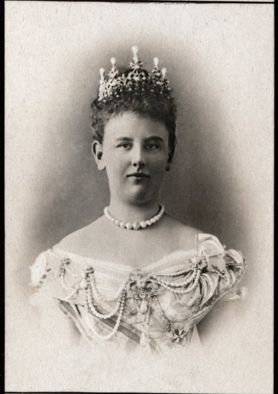 Holland Wilhelmina (1880-1962), holland királynő portréja. alkotó: French Photographer
