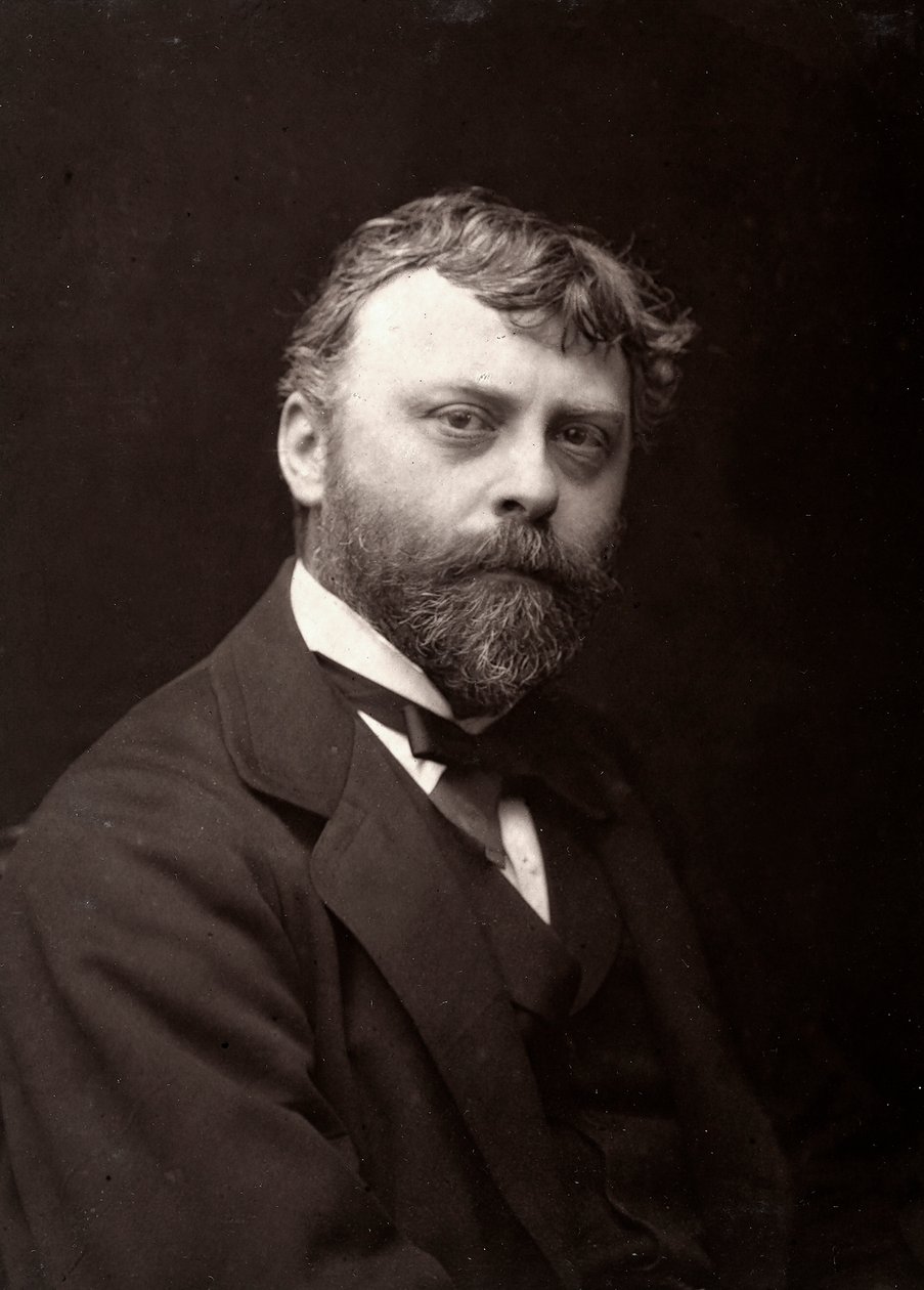 Paul-Louis Delance művész az 1885-ös párizsi szalon alkalmából ábrázolt alkotó: French Photographer