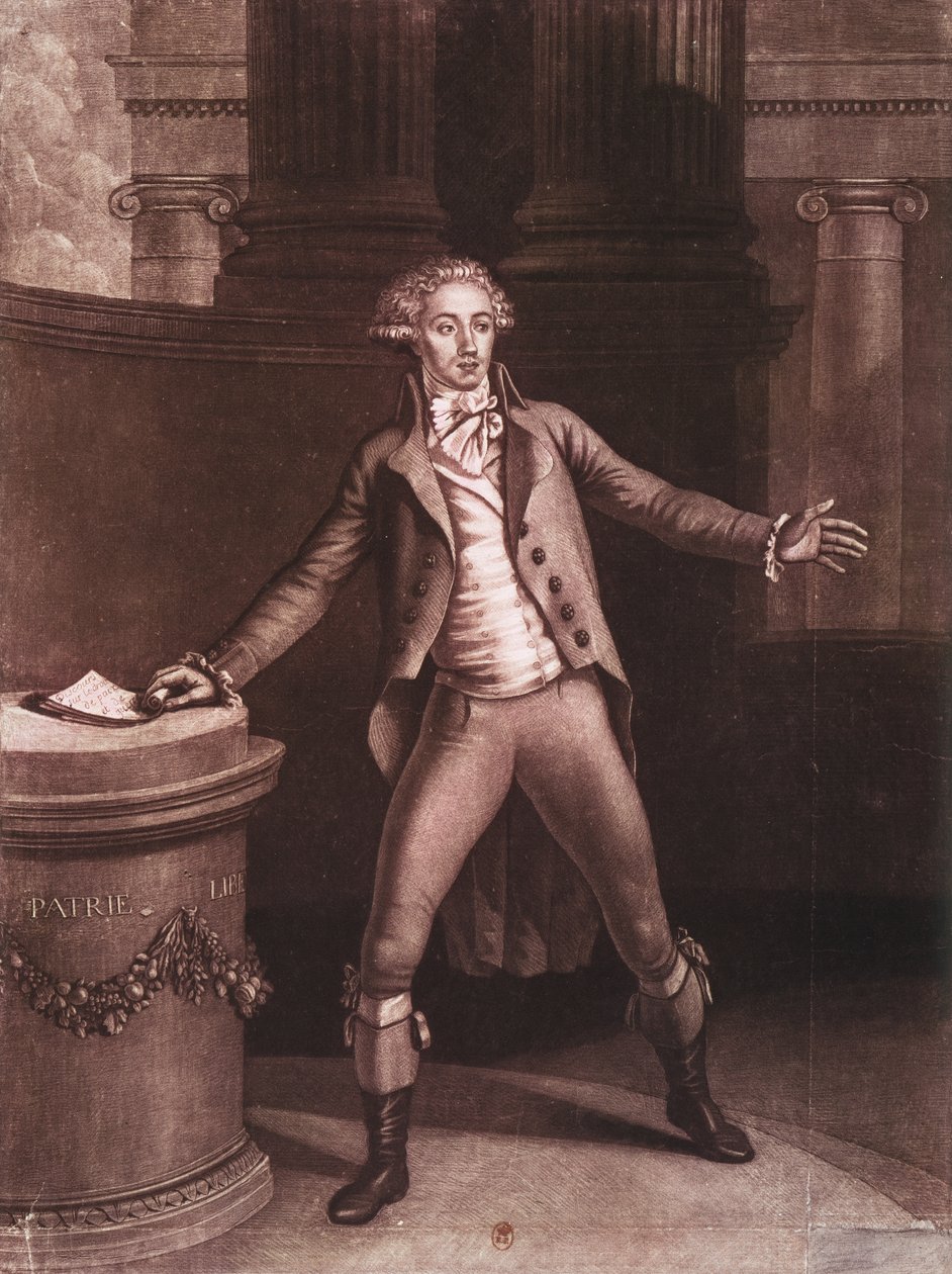 Antoine Barnave (1761-93) alkotó: French School