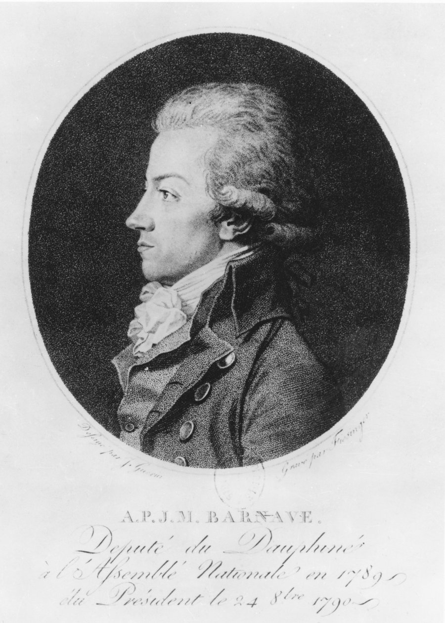 Antoine Pierre Joseph Marie Barnave alkotó: French School