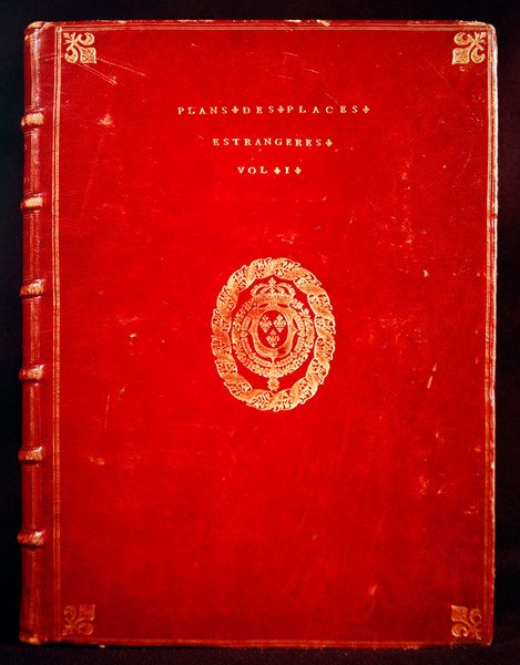 XIV. Lajos atlasza. Külföldi helyek tervei, 1. kötet, 1665 (bőr) alkotó: French School