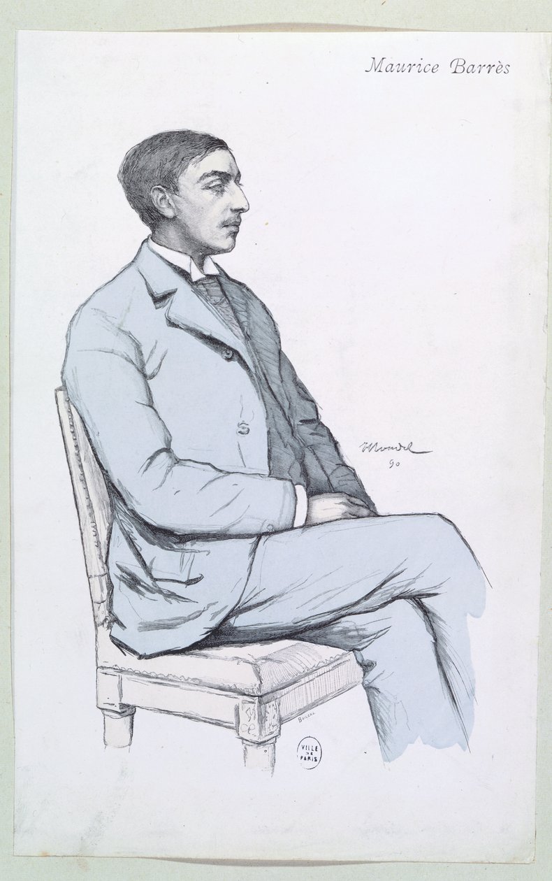 Maurice Barres (1862-1923) alkotó: French School