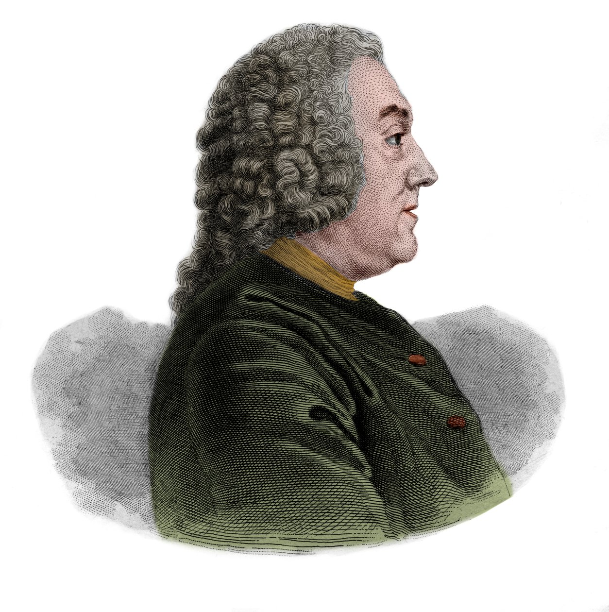 Anne Claude de Caylus marquis dEsternay, de Bransac báró (1692-1765) francia antikvárius, ősrégész és levélember portréja. alkotó: French School