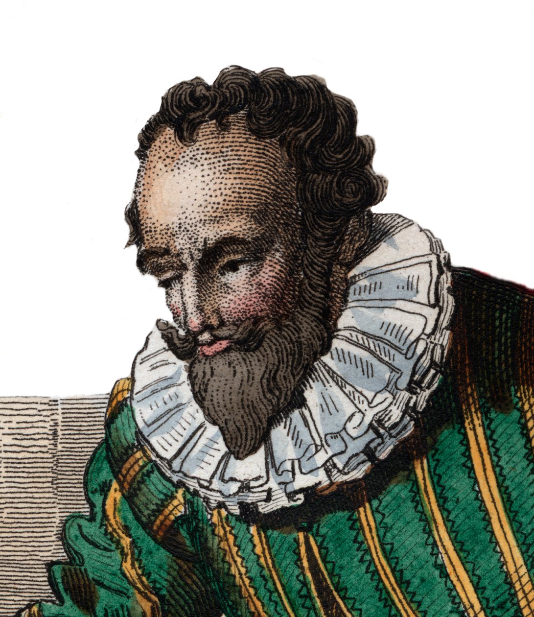 Francois de Malherbe (1555-1628) francia költő, kritikus és műfordító portréja. alkotó: French School