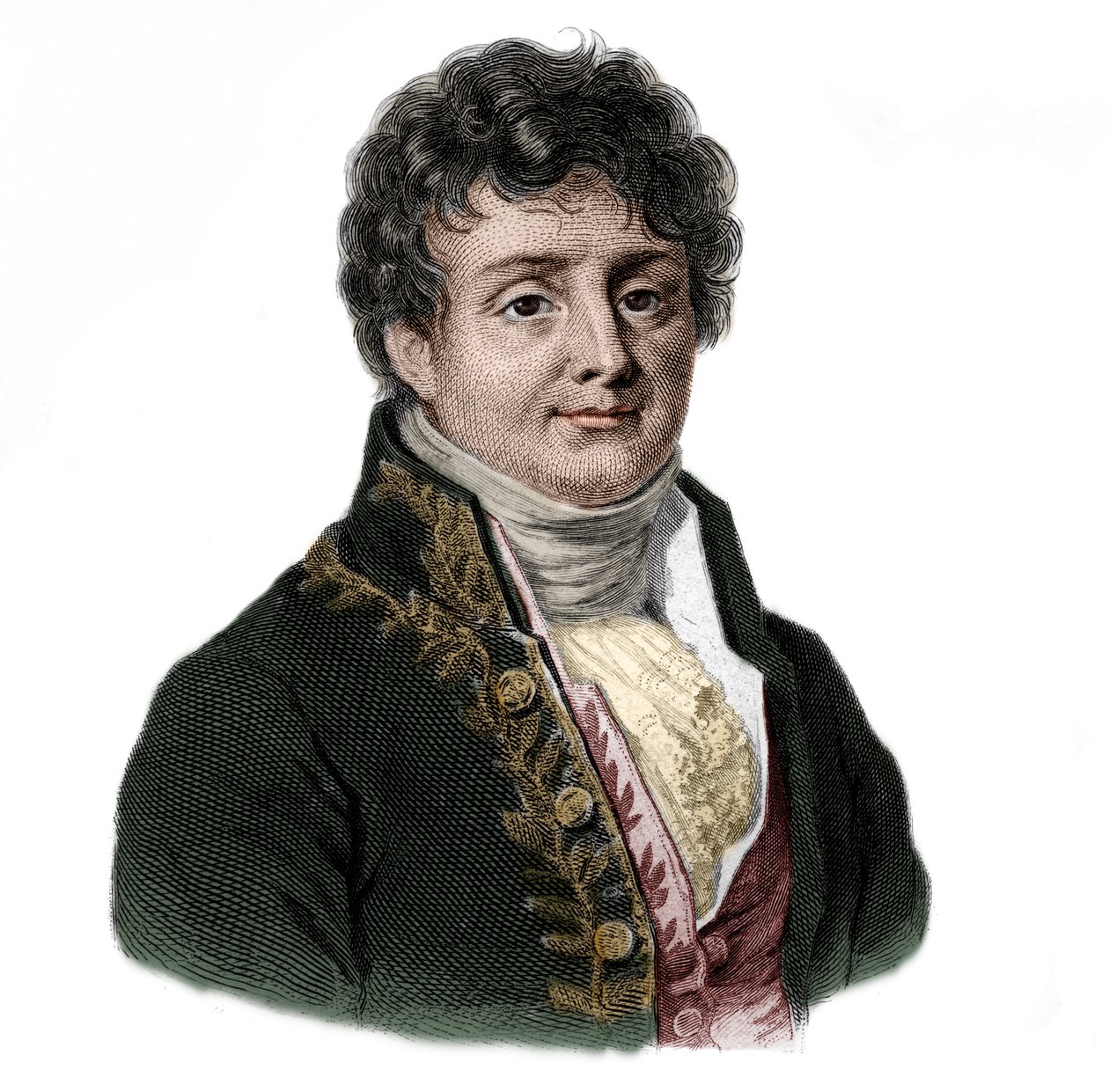 Joseph Fourier (1768-1833) francia matematikus és fizikus portréja. alkotó: French School