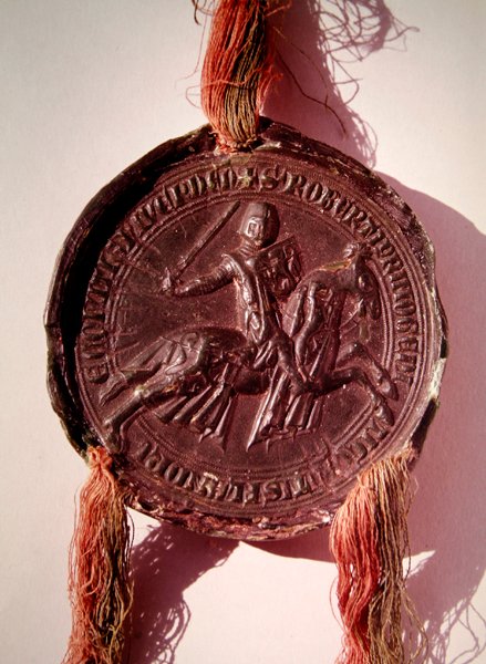 Robert de Dampierre, Nevers grófjának pecsétje alkotó: French School