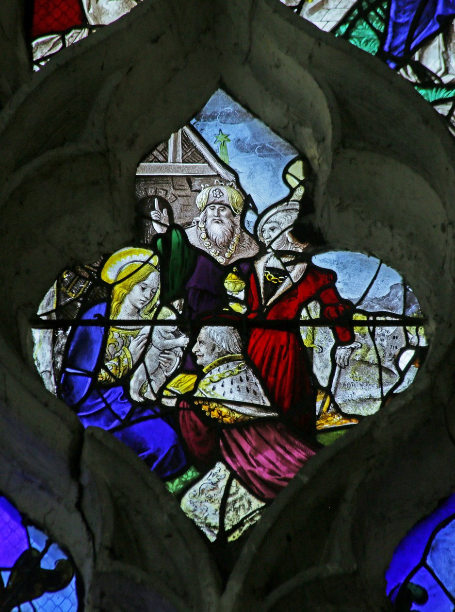 A mágusok imádása, 1557 alkotó: French School