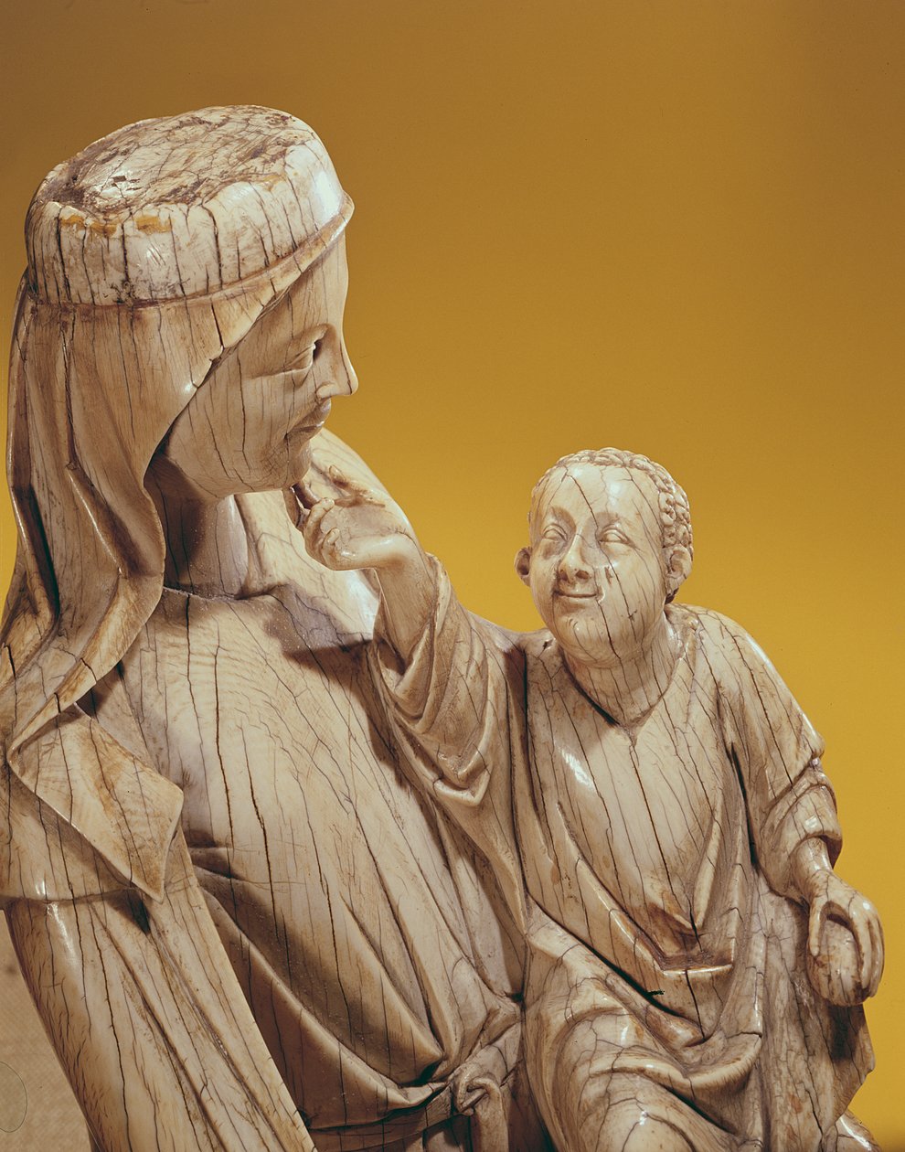 Szűz és gyermek, 1250 körül alkotó: French School