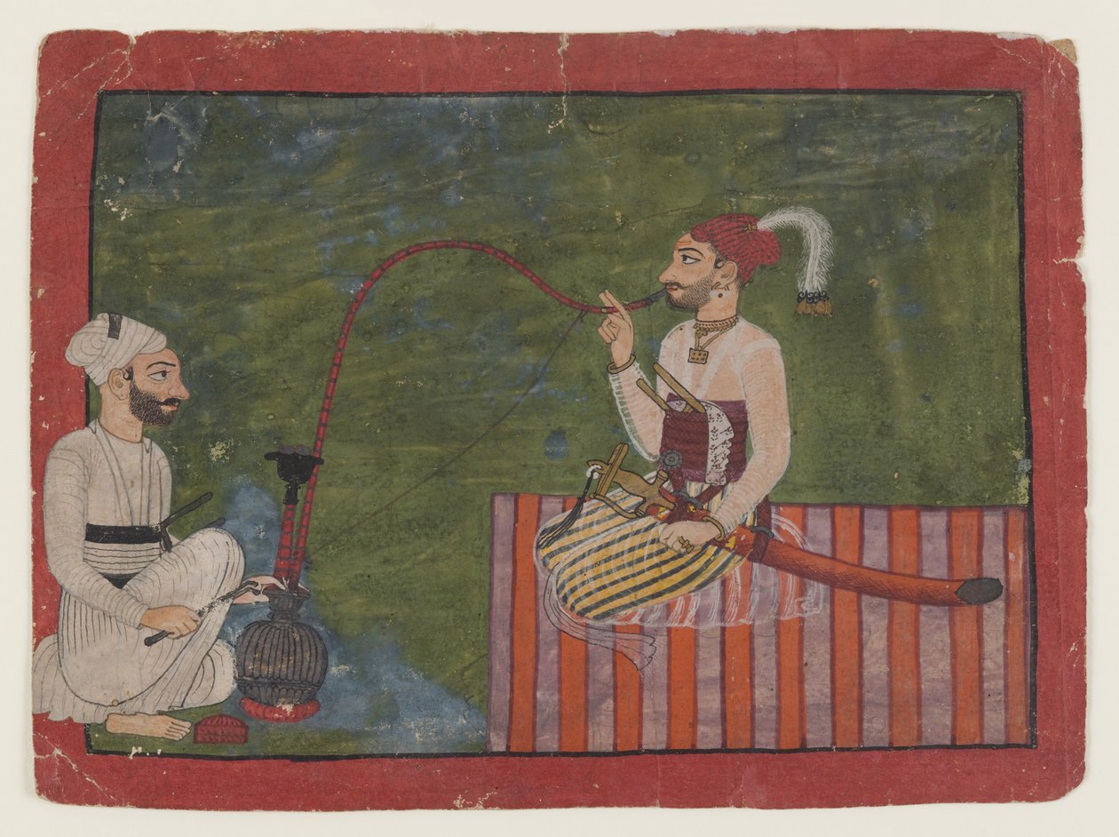 Herceg portréja, 1700-1710 körül (papíron átlátszatlan wc) alkotó: Indian School