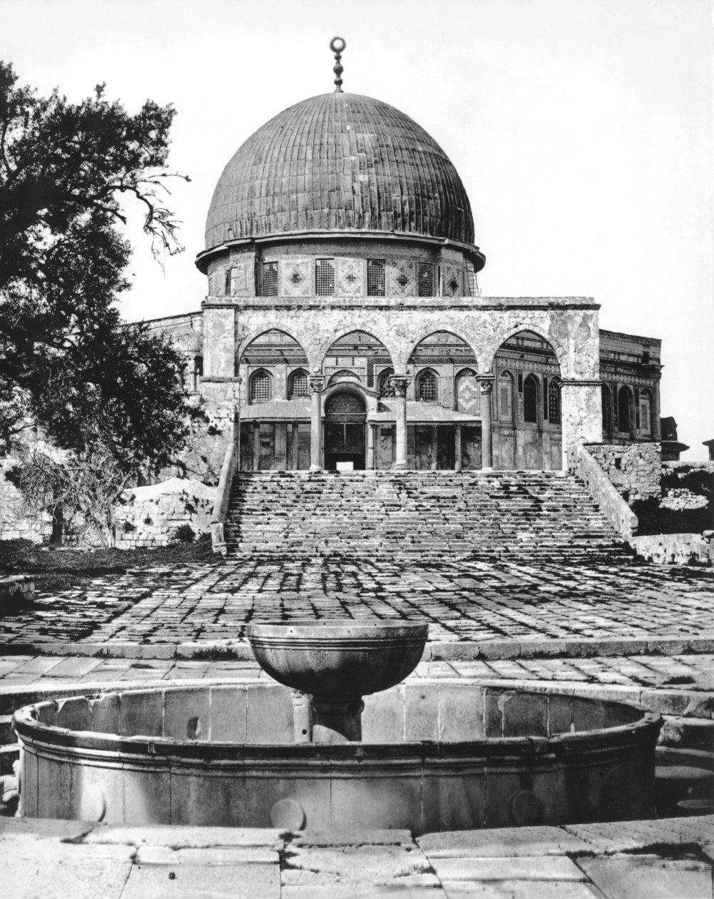 A sziklakupola, i.sz. 692 alkotó: Islamic School
