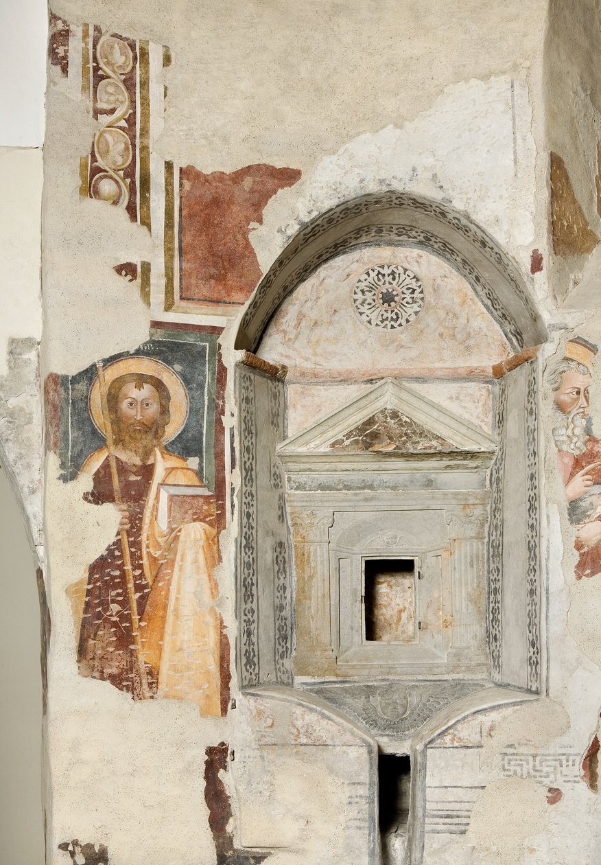 Niche a Tabernákulummal és az Apostolokkal alkotó: Italian School