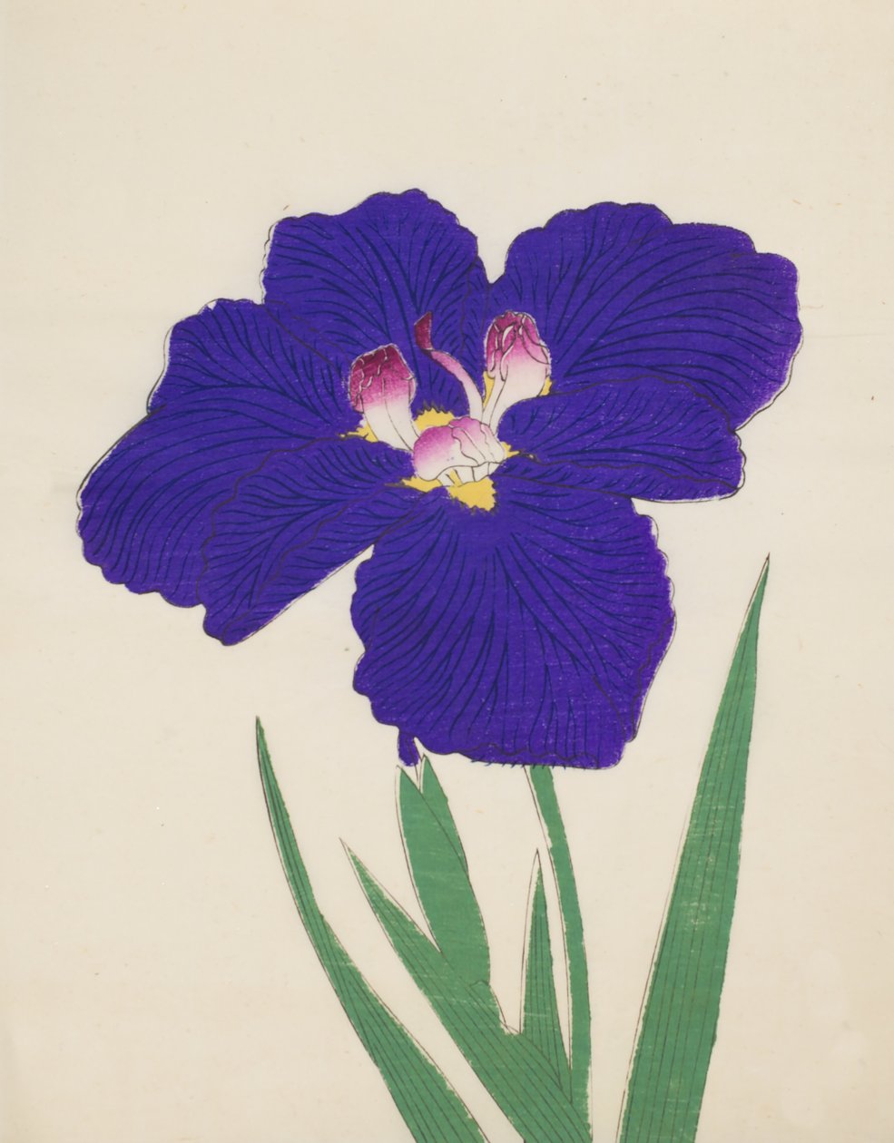 Shira-No-Tamoto, No. 49, 1890 (színes fatömbnyomat) alkotó: Japanese School