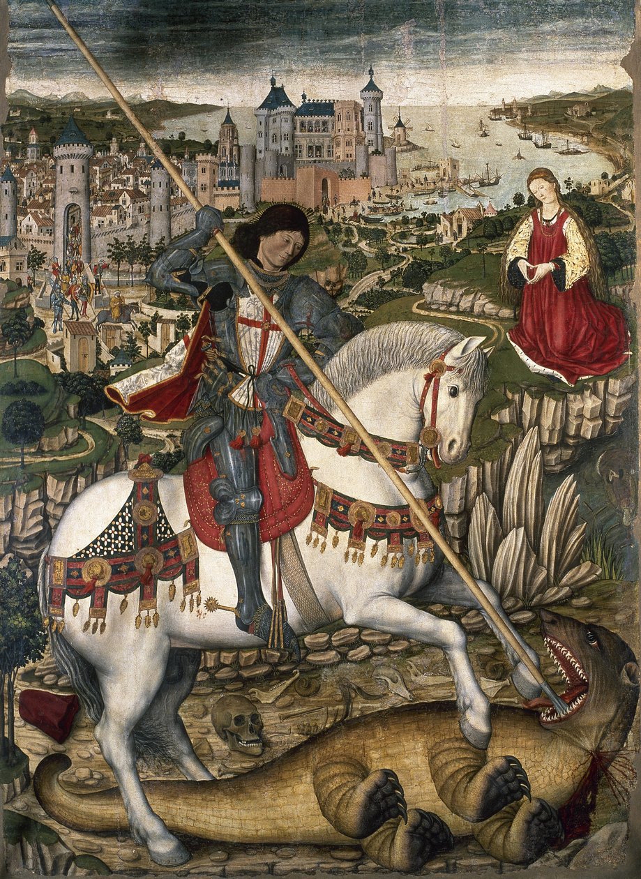 Pere Niçard, Sant Jordi (Szent György), 1470 alkotó: Spanish School