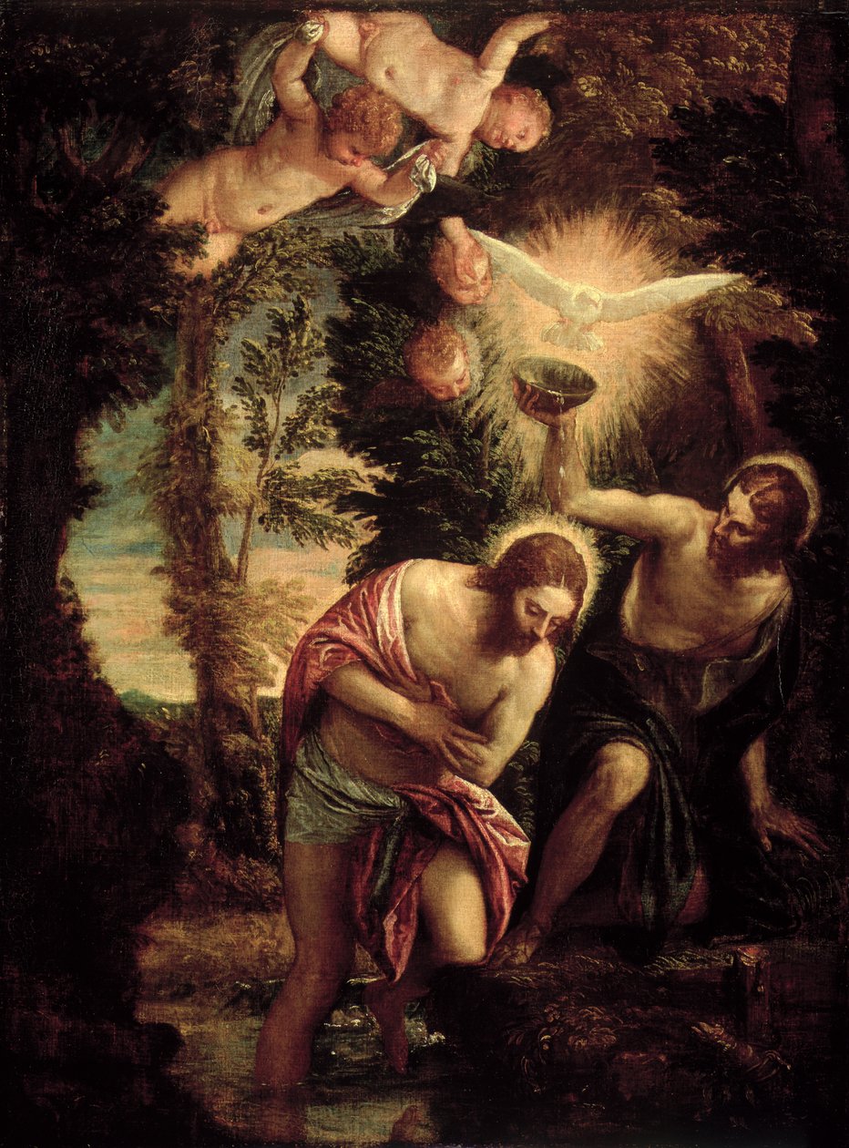 Krisztus keresztsége alkotó: Paolo Veronese