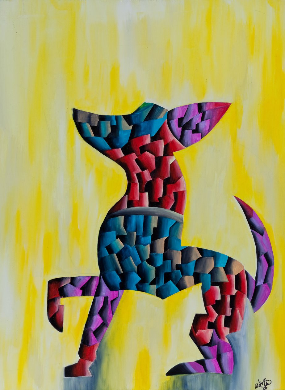 A kutyára szálltam. alkotó: GilhausArt