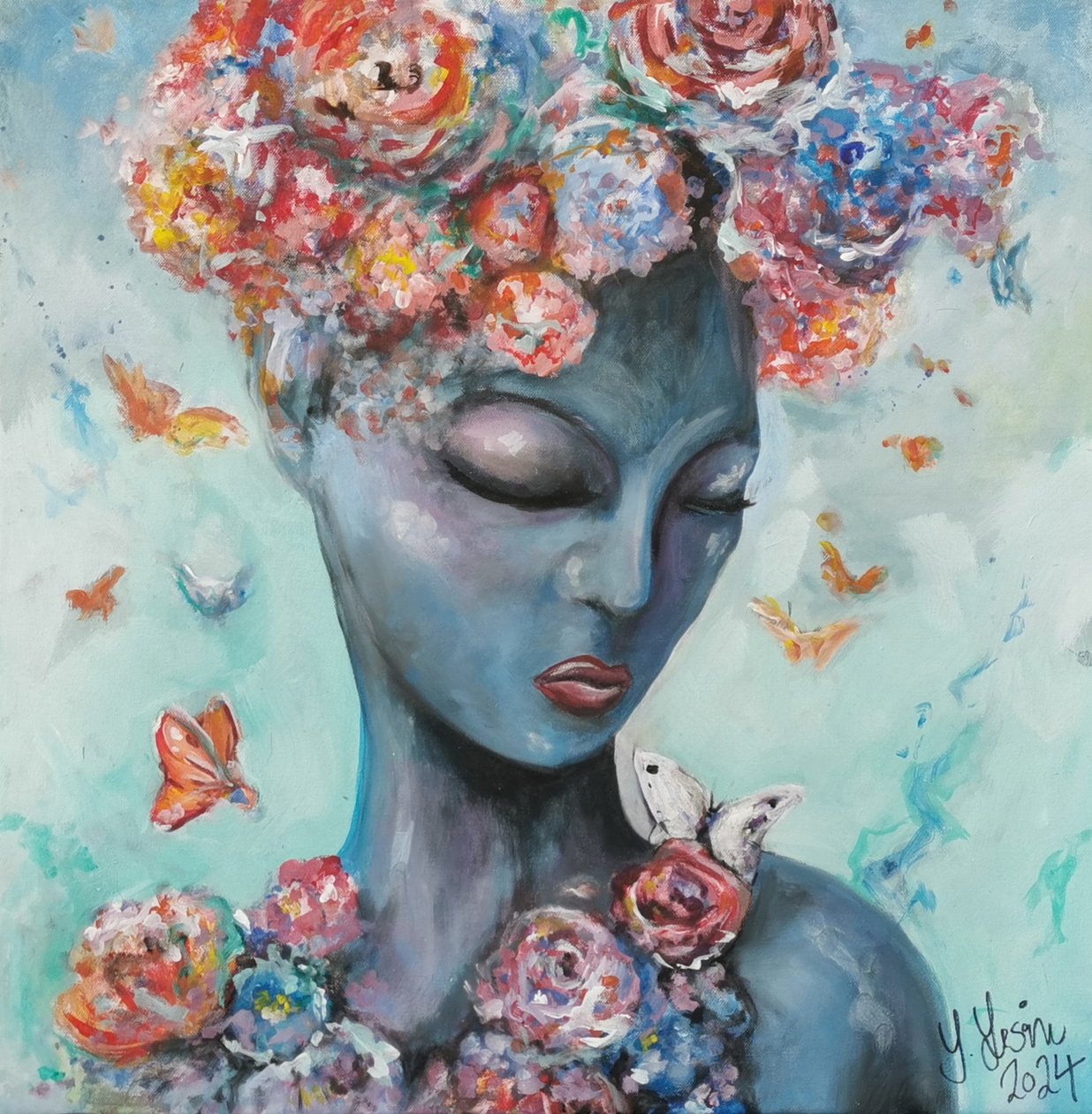 FlowerPower alkotó: Sandra Lessinger
