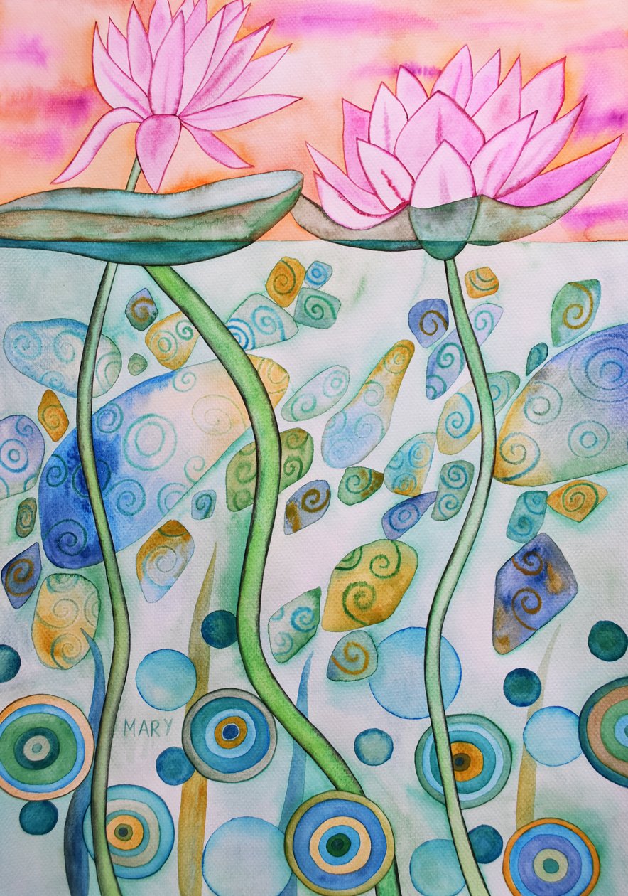 Vízililiomok alkotó: Marys Watercolors