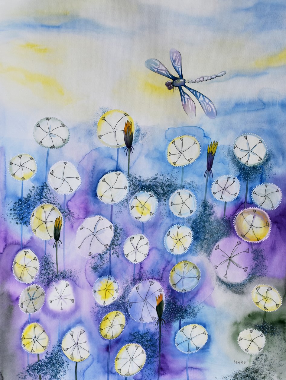 Pusteblumen alkotó: Marys Watercolors