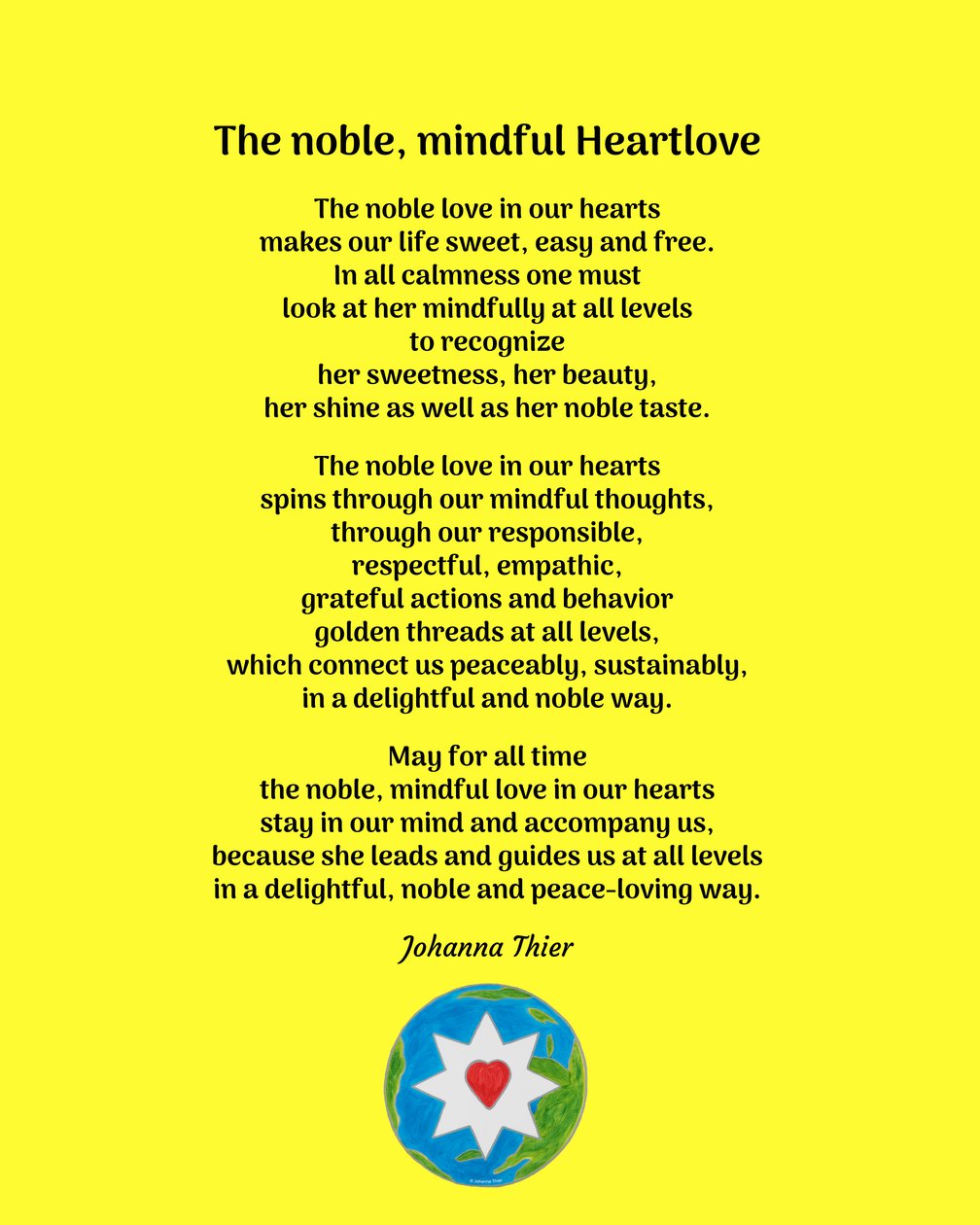 A nemes, figyelmes Heartlove - 2. változat alkotó: Johanna Thier