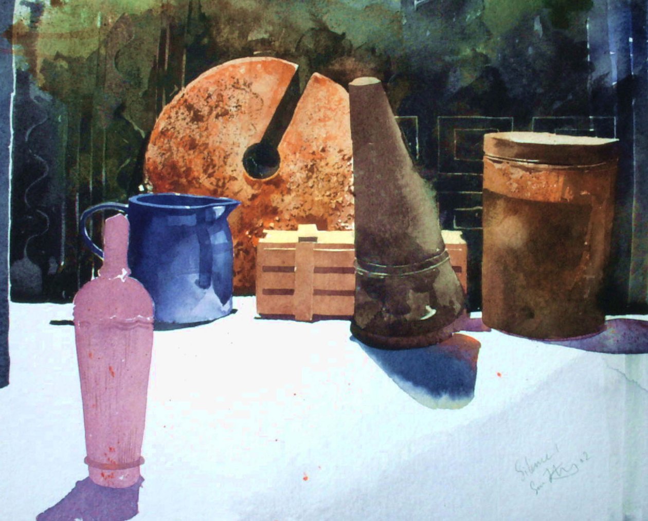 Csend 56x65 alkotó: Simon Fletcher