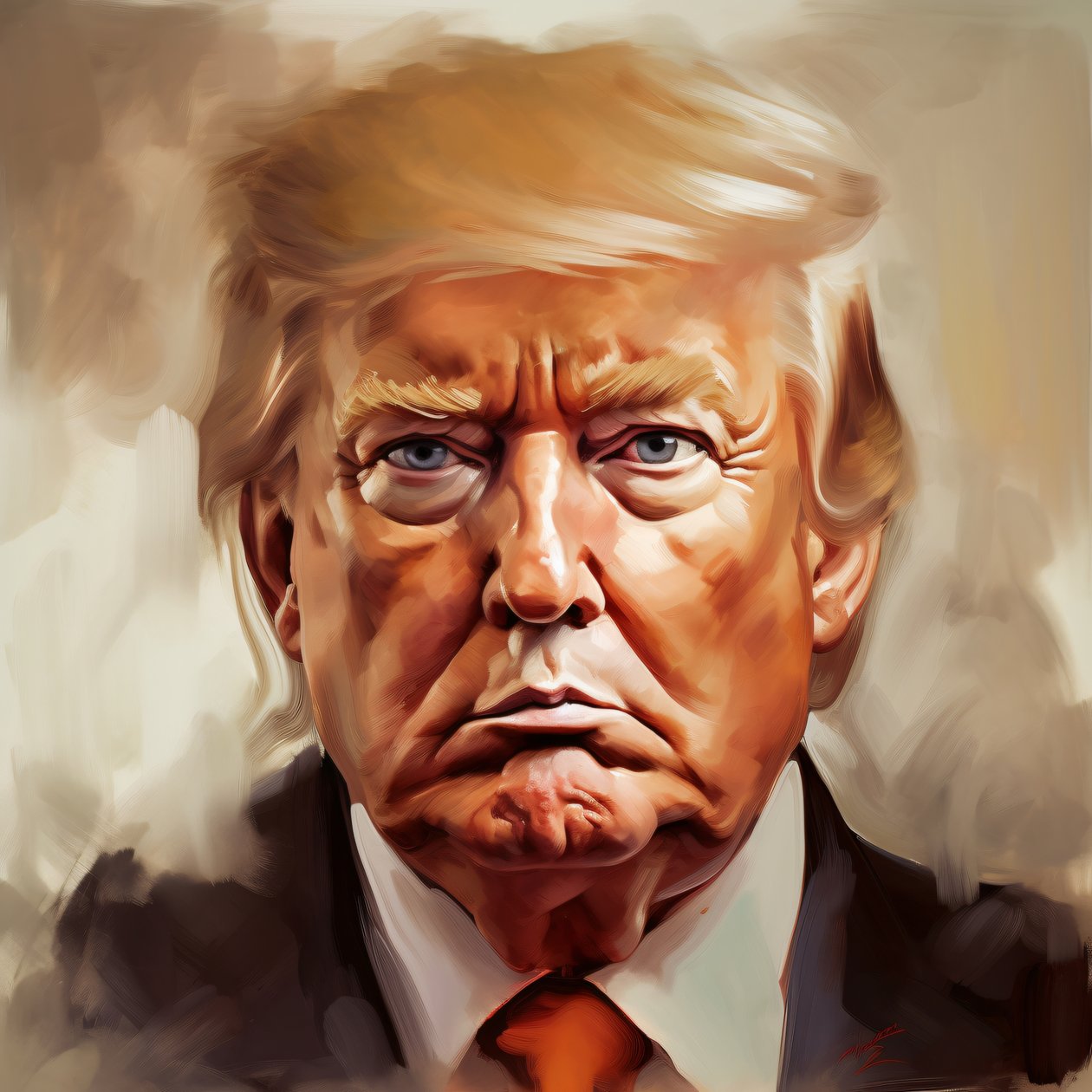 Donald trump festmény, Keretes poszter művészeti nyomatok, Wall Decor a szobában alkotó: F. Abderrahim