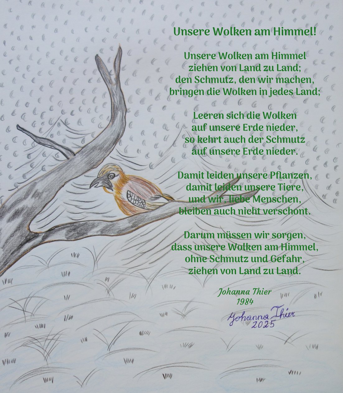 Felhőink az égen alkotó: Johanna Thier