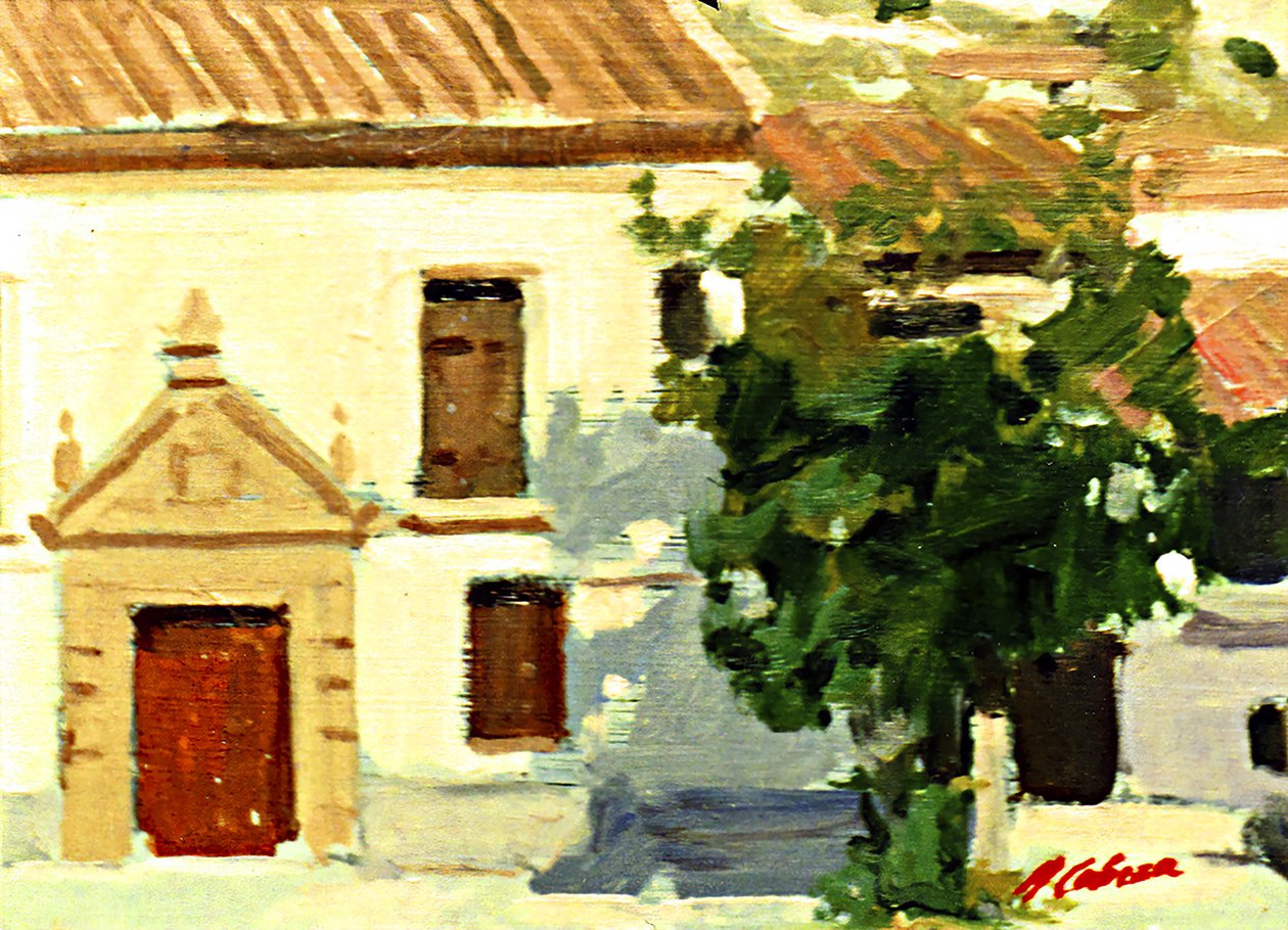 Pintura Valenciana - Alpuente alkotó: Alejandro Cabeza